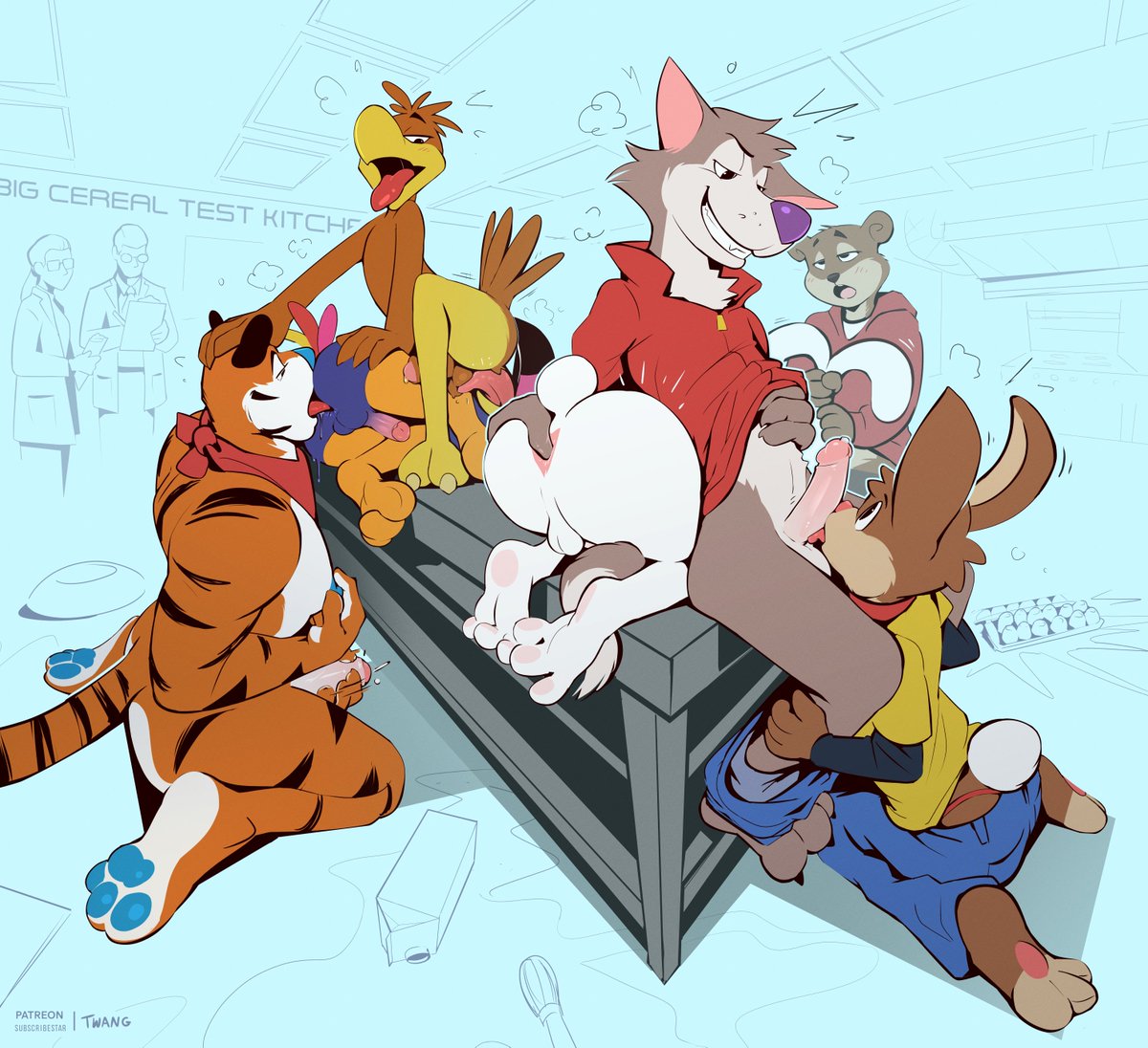 Twang (@twangart2) on Twitter photo Gotta make sure the product is up to snuff, and who better to ask for help with that than the mascots themselves? Reward for <a href="/Fundz64/">Fundz64🐿️🍁➡️now on BLUESKY 💙☁️</a> ! Gotta make sure the product is up to snuff, and who better to ask for help with that than the mascots themselves? Reward for <a href="/Fundz64/">Fundz64🐿️🍁➡️now on BLUESKY 💙☁️</a> !