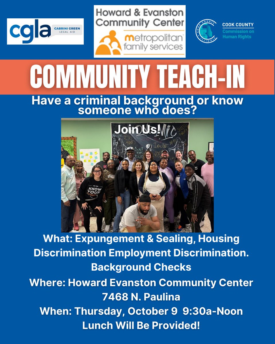 CookCtyHumanRts's tweet image. Our partners at @HOPEFairHousing and @CGLA will be hosting upcoming Fair Housing Trainings! Visit their pages for more information! 

#CookCounty 
#FairHousing #HumanRights