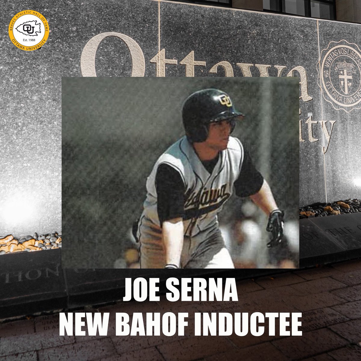 The Braves Athletic Hall of Fame Banquet will be on Thursday, October 23!

Our first inductee is Joe Serna❗⚾

#BAHOF #ouforevermore
