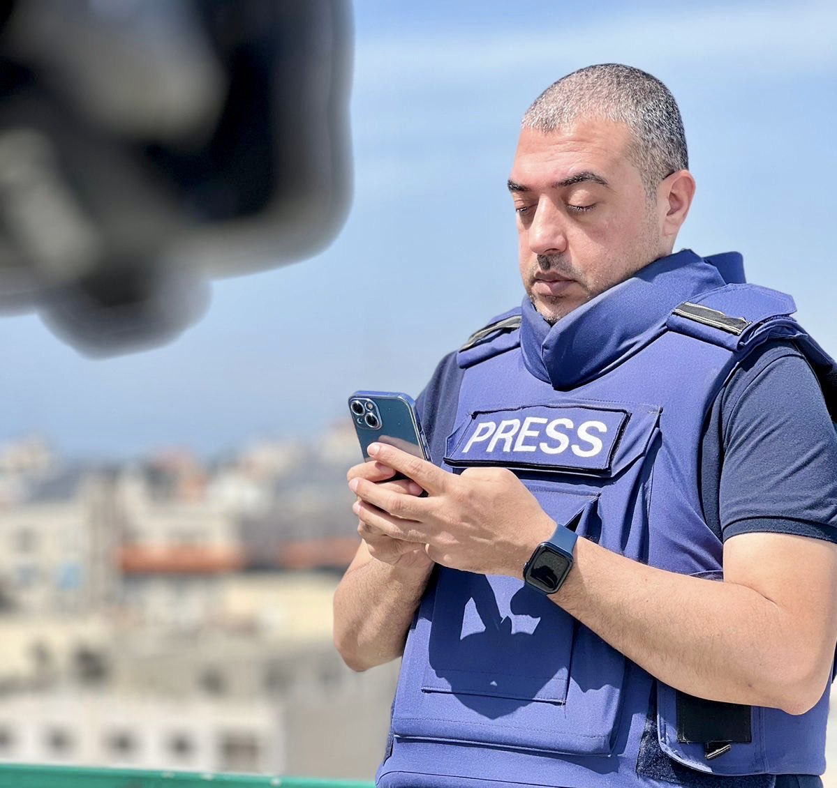 The Night of October 6th 2023: 

It felt like a farewell party to everything beautiful a goodbye to all that we had built and achieved over decades in this demanding profession we call journalism.

The evening began with a warm gathering in the garden of my friend Adel