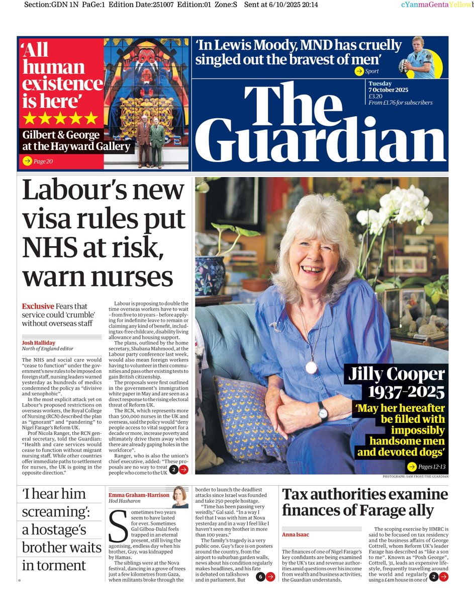 George Mann tweet media