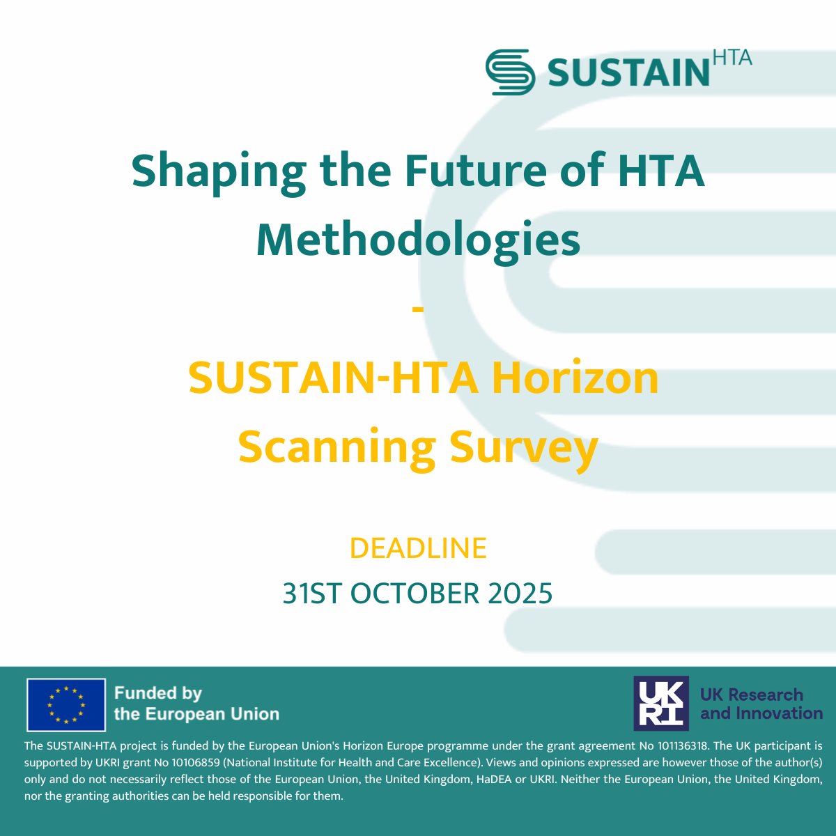 SUSTAIN-HTA tweet media
