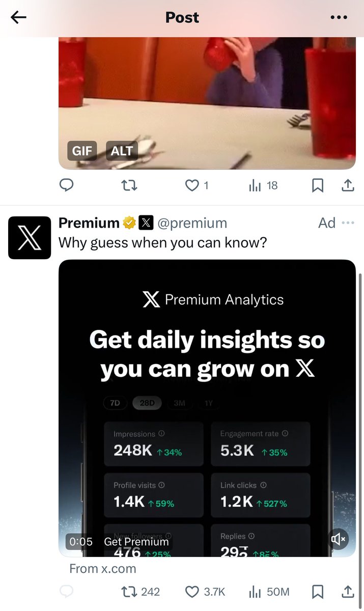 MikeVanErmen's tweet photo. @notbobkoz @jake_schwall @ByJackStern Twitter ads feeding me this on this thread was on the nose. https://t.co/XKN2wR6kOB