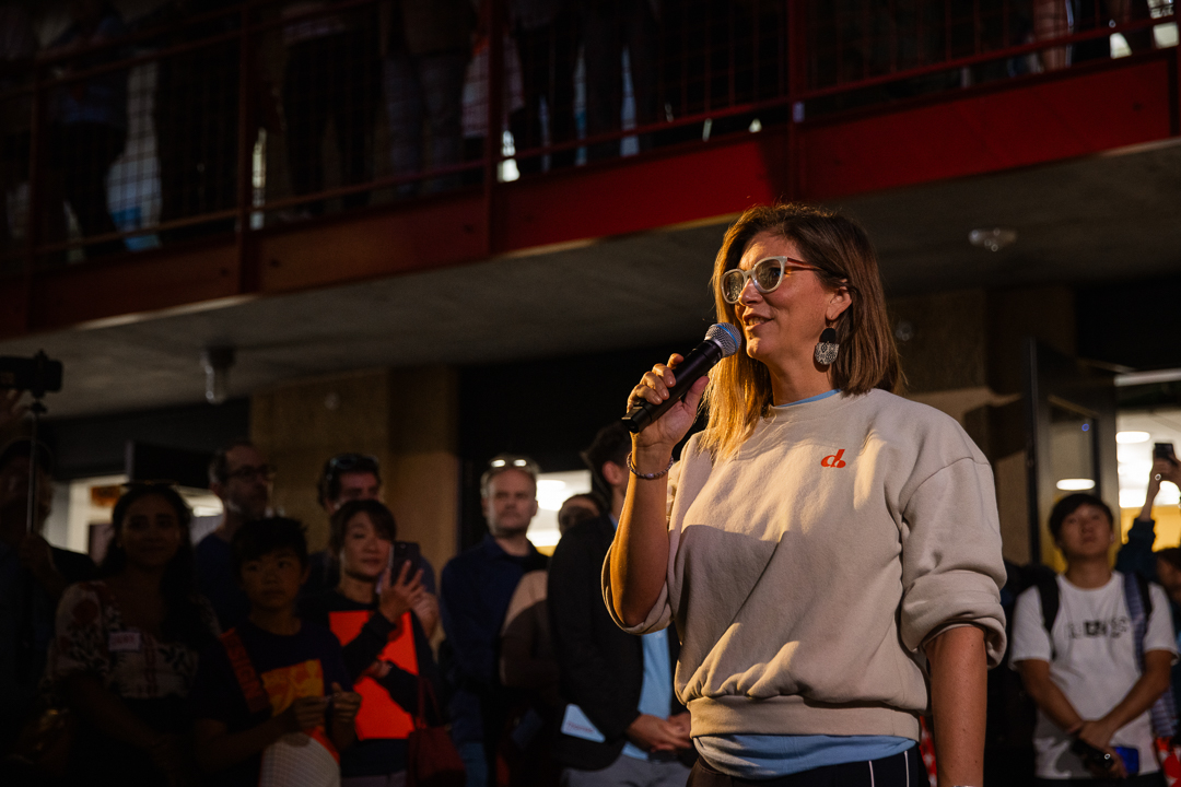 stanforddschool's tweet image. ...But we also gathered the community together to celebrate 20 years of the Stanford d.school on Saturday with &quot;This is Design Work.&quot;

📸: @patrickbeaudoin 

#dschool2025 #CreativeEssentials #design