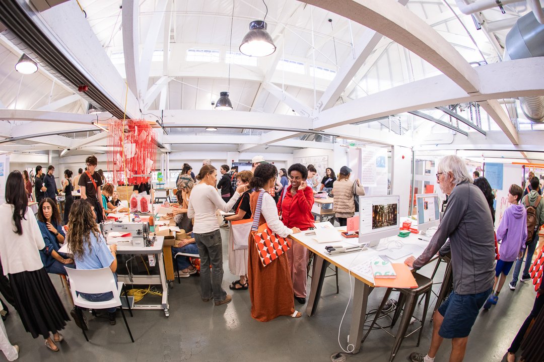 stanforddschool's tweet image. ...But we also gathered the community together to celebrate 20 years of the Stanford d.school on Saturday with &quot;This is Design Work.&quot;

📸: @patrickbeaudoin 

#dschool2025 #CreativeEssentials #design