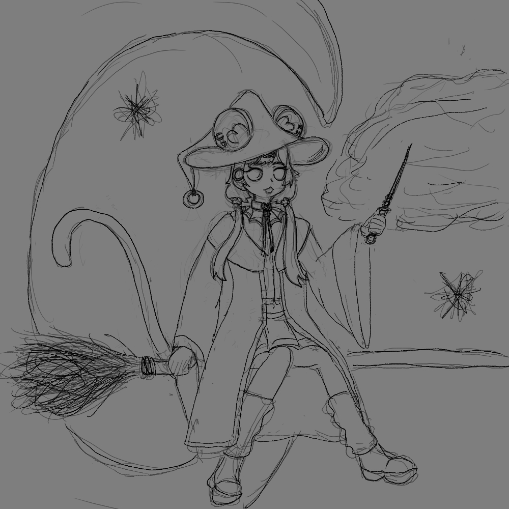 Nobgoblin9798's tweet image. mouse wit da big hat. gonna color tomorrow