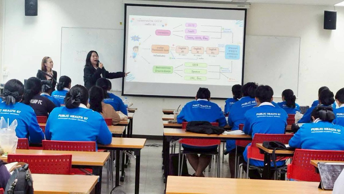 pbruofficial's tweet image. #ศูนย์ภาษา จัดกิจกรรมแนะแนวเสริมทักษะภาษาอังกฤษ “LC On Tour 2025 : Step Up Your English!”

#กลุ่มงานสื่อสารองค์กรมหาวิทยาลัยราชภัฏเพชรบุรี
#EarnWhileLearn #เรียนที่นี่มีรายได้ #มหาวิทยาลัยที่ให้มากกว่าใบปริญญา #เส้นทางสู่มืออาชีพเริ่มต้นที่PBRU #PBRUFamily