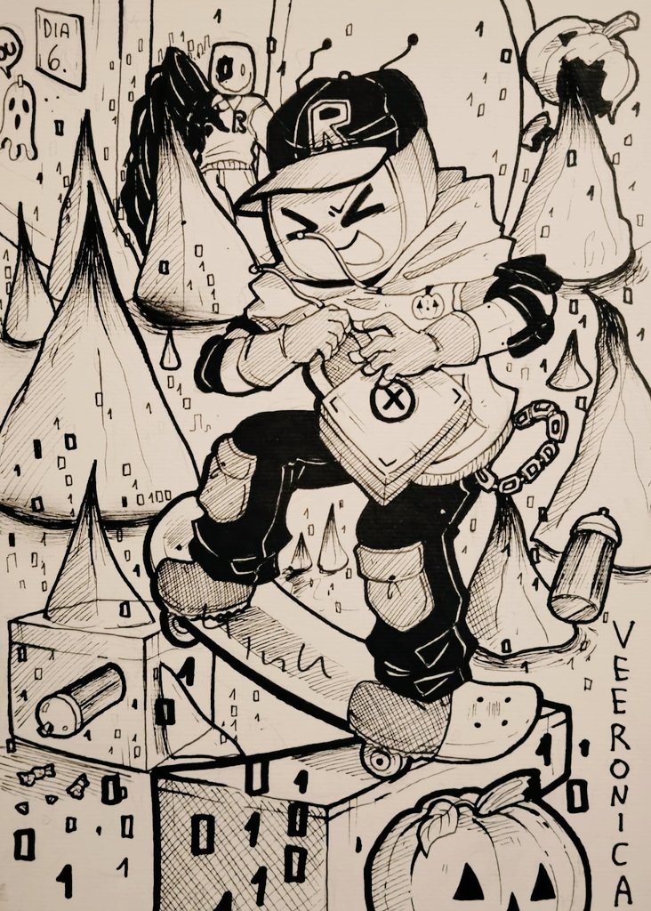 Shadowpeach556's tweet photo. #Inksaken #Forsaken #forsakenroblox #veeronicaforsaken #inktober2025day6 

DIA 6: VEERONICA https://t.co/RUH7JS6QWL