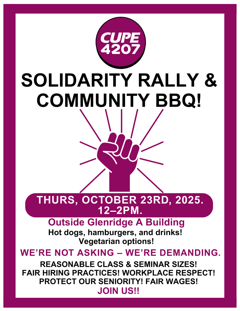 CUPE 4207 tweet media