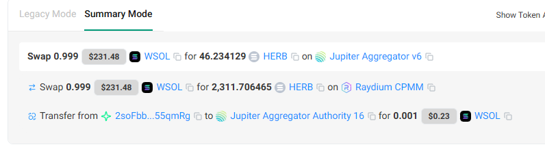 PoloNFT's tweet photo. @PlayHerbOne Why if i bought 1 sol i only received 46 herb instead of 2350? https://t.co/71SLGxqXsx