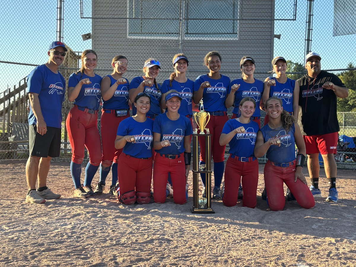 BrooklynBilson's tweet photo. First tourney win of the season in Canfield Ohio. This weekend my batting avg was a .562 here’s two of my hits from the championship game and some plays I had from shortstop can’t wait for next weekend! @bbeall0628 @CoachChinny @CoachRogerW @cailey_joyce @nix131313 @CoachAMRobSB https://t.co/Losn1VgLye