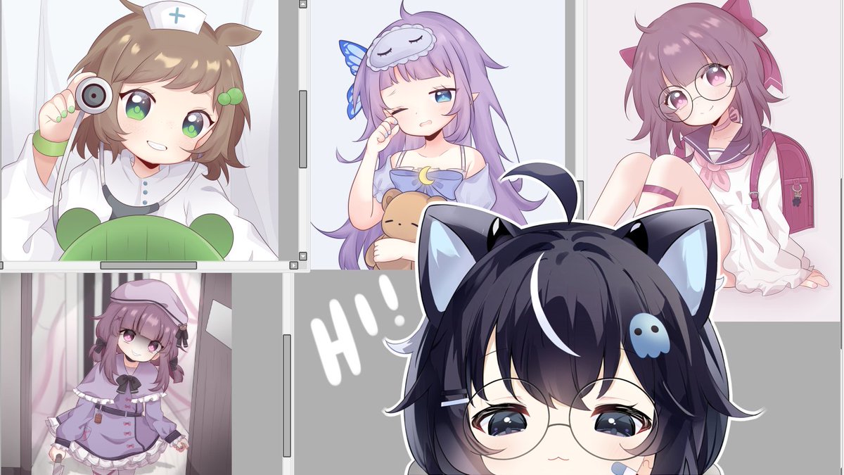 hi..!! can i draw you..?! 🖍️

i wanna draw more vtubers..!!
pls drop ur ref below if u allow me to draw fanart of u!!
i like drawing cute girls .. 

id liek to draw these on streim :D