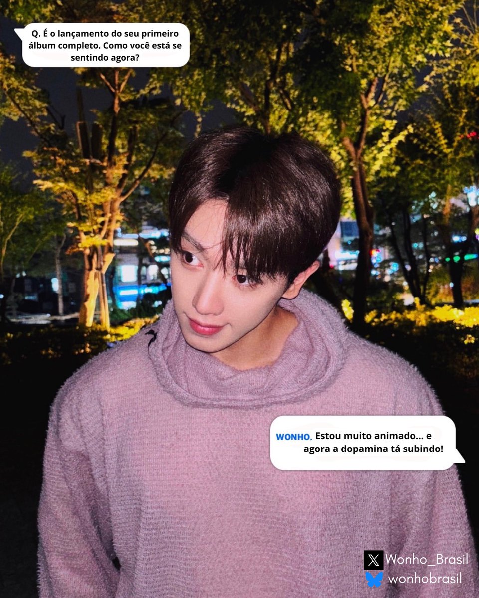 Wonho_Brasil's tweet photo. 📝 Trad | 06.10.25

@/wonho_offcl postou um Pic.terview sobre ‘Good Liar’, processo de criação, mensagem da música e curiosidades! 💙 Confiram a tradução:

🖇️ https://t.co/9SokiY1yAm

#WONHO #원호 #GoodLiar 
#Syndrom @official__wonho 
Trad. Pt-br Wonho_Brasil https://t.co/SLgDvMMXug
