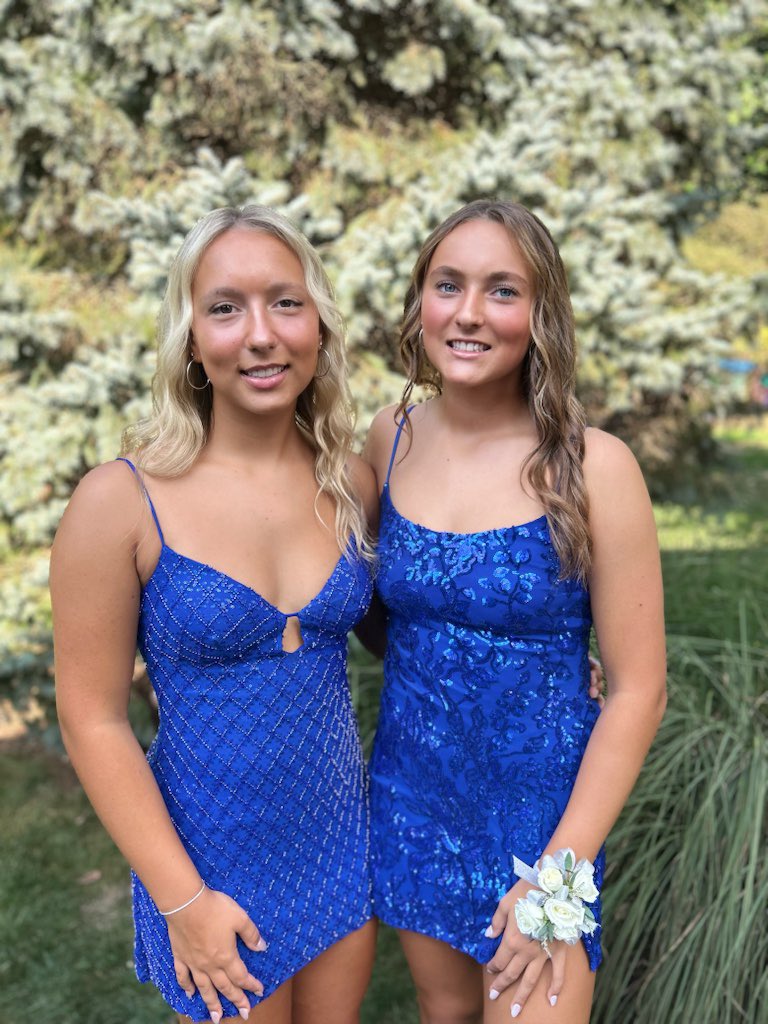 HSOH2K10premier's tweet photo. Cleats off and dancing shoes on these girls came dressed to impress!! Our twin power #3 Maleah and #13 Zariah Blevins Our #4 Hailey Cleaver represented in the homecoming court!! Sisters #40 Jena Smith and #14 Jordyn Smith  # 23 Selena Bottomlee and her sister #5 Olivia Bottomlee https://t.co/ywBlU38OGH