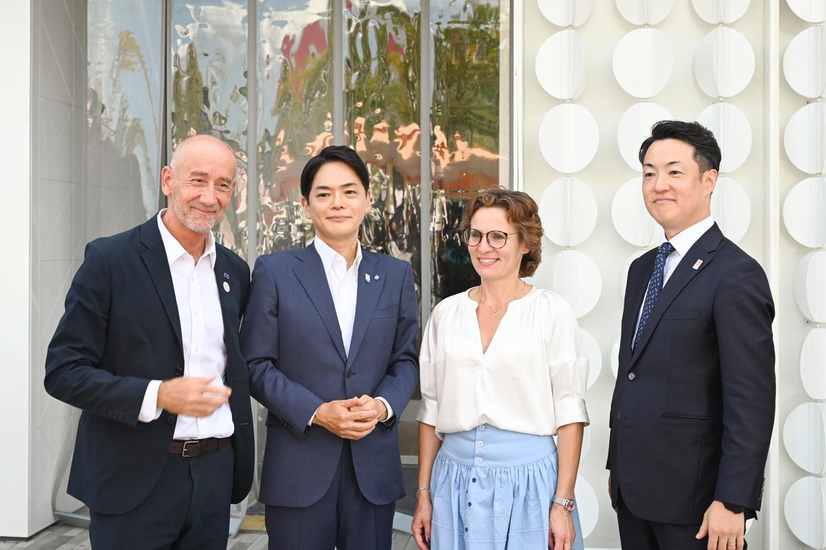 山中竹春 横浜市長が 大阪・関西万博にてEU主催の 「Circular Economy