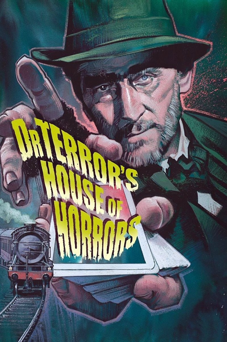 2ndaryProtocol's tweet image. #NowWatching ‘Dr. Terror’s House Of Horrors’ (1965) 🚂 🐺 👋 🧛🏻‍♂️

"𝚃𝚑𝚒𝚜 𝚝𝚘𝚠𝚗 𝚒𝚜𝚗'𝚝 𝚋𝚒𝚐 𝚎𝚗𝚘𝚞𝚐𝚑 𝚏𝚘𝚛 𝚝𝚠𝚘 𝚍𝚘𝚌𝚝𝚘𝚛𝚜... 𝚘𝚛 𝚝𝚠𝚘 𝚟𝚊𝚖𝚙𝚒𝚛𝚎𝚜!"

#100DaysOfHorror (76/100) 🖤
