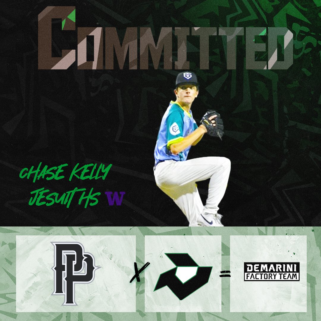 PPelitebaseball's tweet photo. Welcome @chasekelly53 c/o 2027 to PP Elite 18u / Demarini ! One of the best arms in all of the NW! @AlexKeudell https://t.co/t2L4eFmB6t