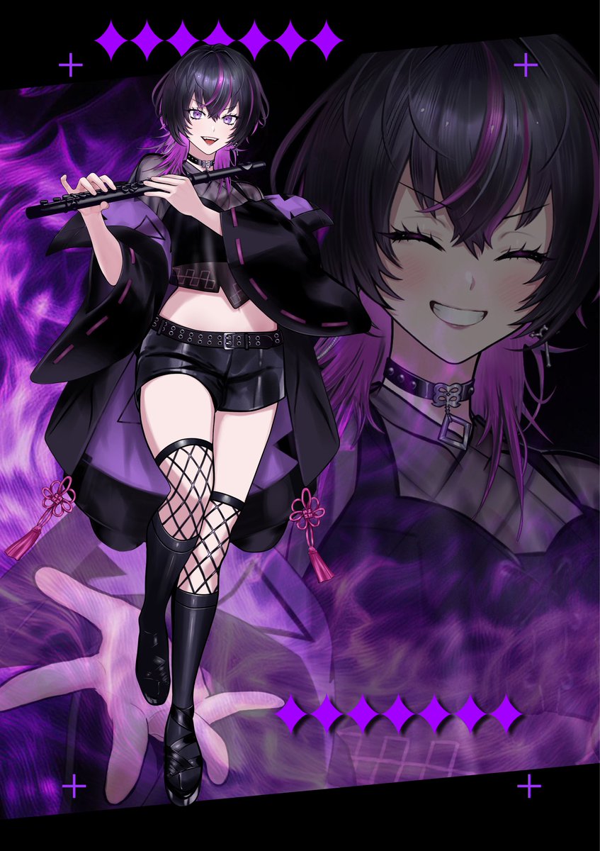 #10月のVTuberフォロー祭り‍ 
#おはようVtuber️ 

◇◆◇◆◇◆◇◆◇◆* ◇*
11月2日(日)
生誕&amp;新モデル発表を控える
雑多系フルーティスト&amp;Vsinger
◇◆◇◆◇◆◇◆◇◆* ◇*

地獄音大卒Vtuber✨

フルートと歌と酒とオカルトが大好きな鬼です！
音楽系Vtuberでこんなに雑多な奴は珍しい⁉︎