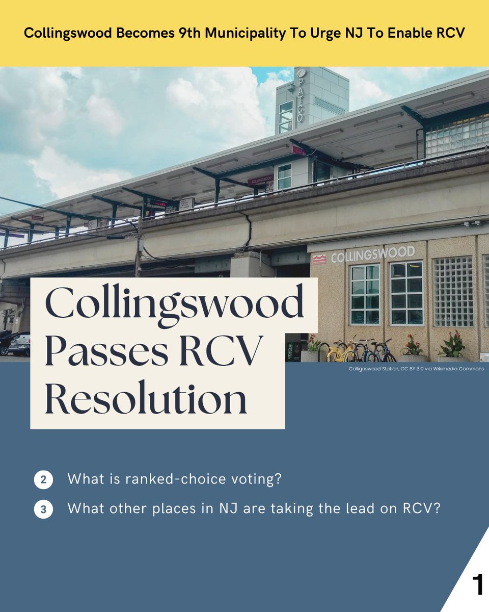 Image for the Tweet beginning: Collingswood has joined 8 other