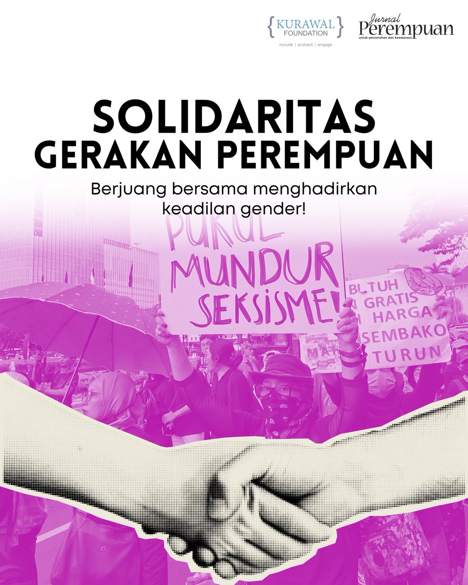 jurnalperempuan's tweet image. (1)

Memangnya, solidaritas gerakan perempuan Indonesia sudah menghasilkan apa sih di era Reformasi ini?

Menjawab pertanyaan itu, wah, banyak sekali yang sudah dihasilkan dari kerja-kerja kolaboratif gerakan perempuan!

#GerakanPerempuanIndonesia
#SolidaritasPerempuan