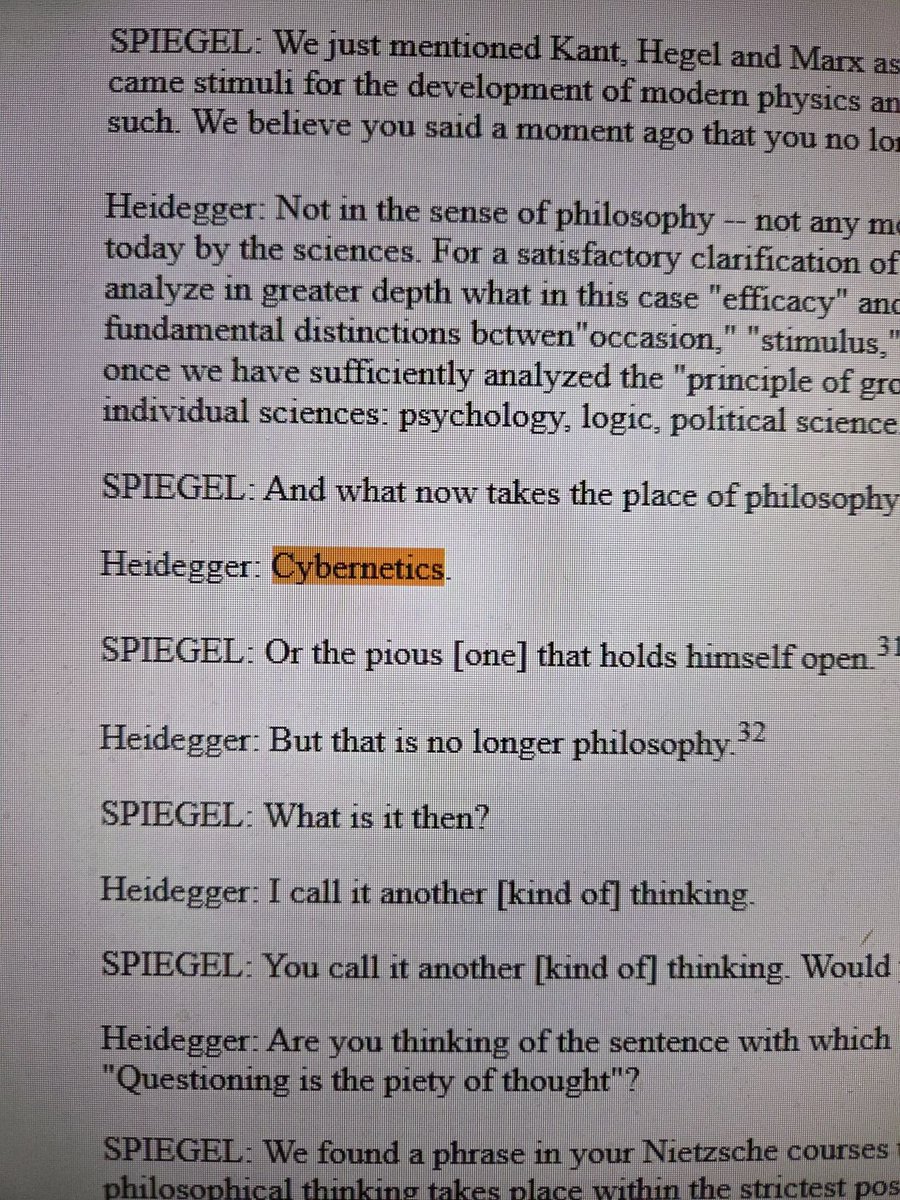 Cybernetics, Phenomenology &amp; Teleology

I'll talk on cybernetics' teleological roots, its intersection w/ phenomenology, and their alignment for purposeful machine intelligence.

Duquesne University of the Holy Spirit
Simon Silverman Phenomenology Center
November 24th, 2025, 3pm