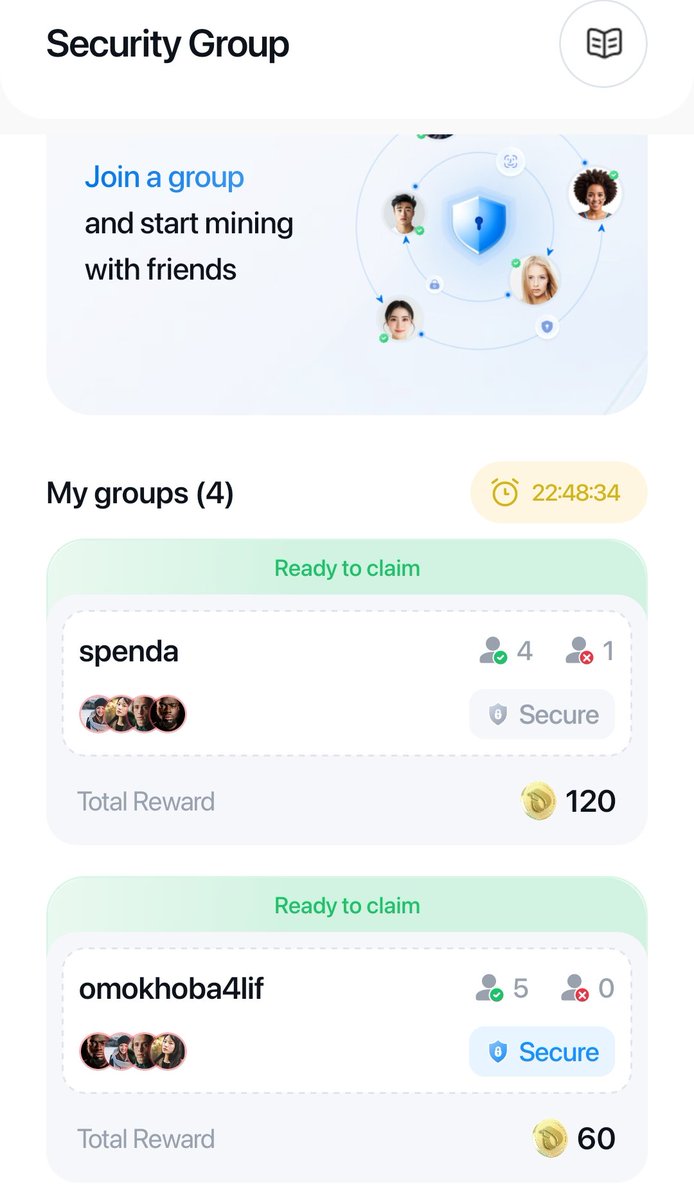 Splendi_Wealth's tweet image. One thing some of you don&apos;t know - you can join multiple 𝗦𝗲𝗰𝘂𝗿𝗶𝘁𝘆 𝗚𝗿𝗼𝘂𝗽 to maximize earning
#SecurityGroup

@inter_link @kv_interlink