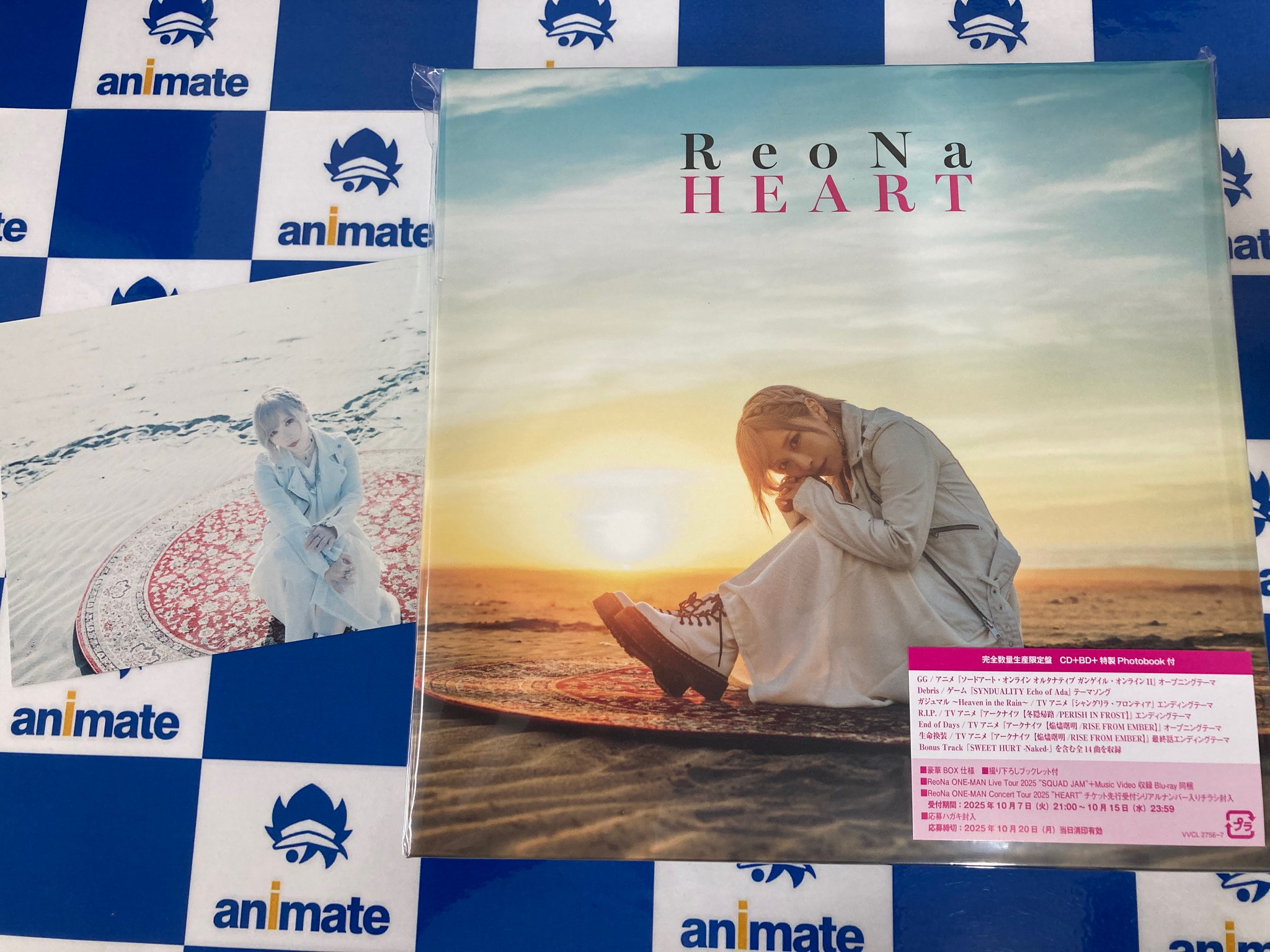 ReoNa HEART 完全数量生産限定盤 CD+BD+Photobook