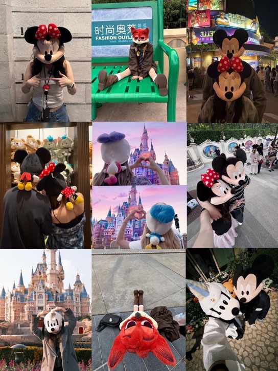 ディズニーで顔隠して撮る可愛い撮り方🩷