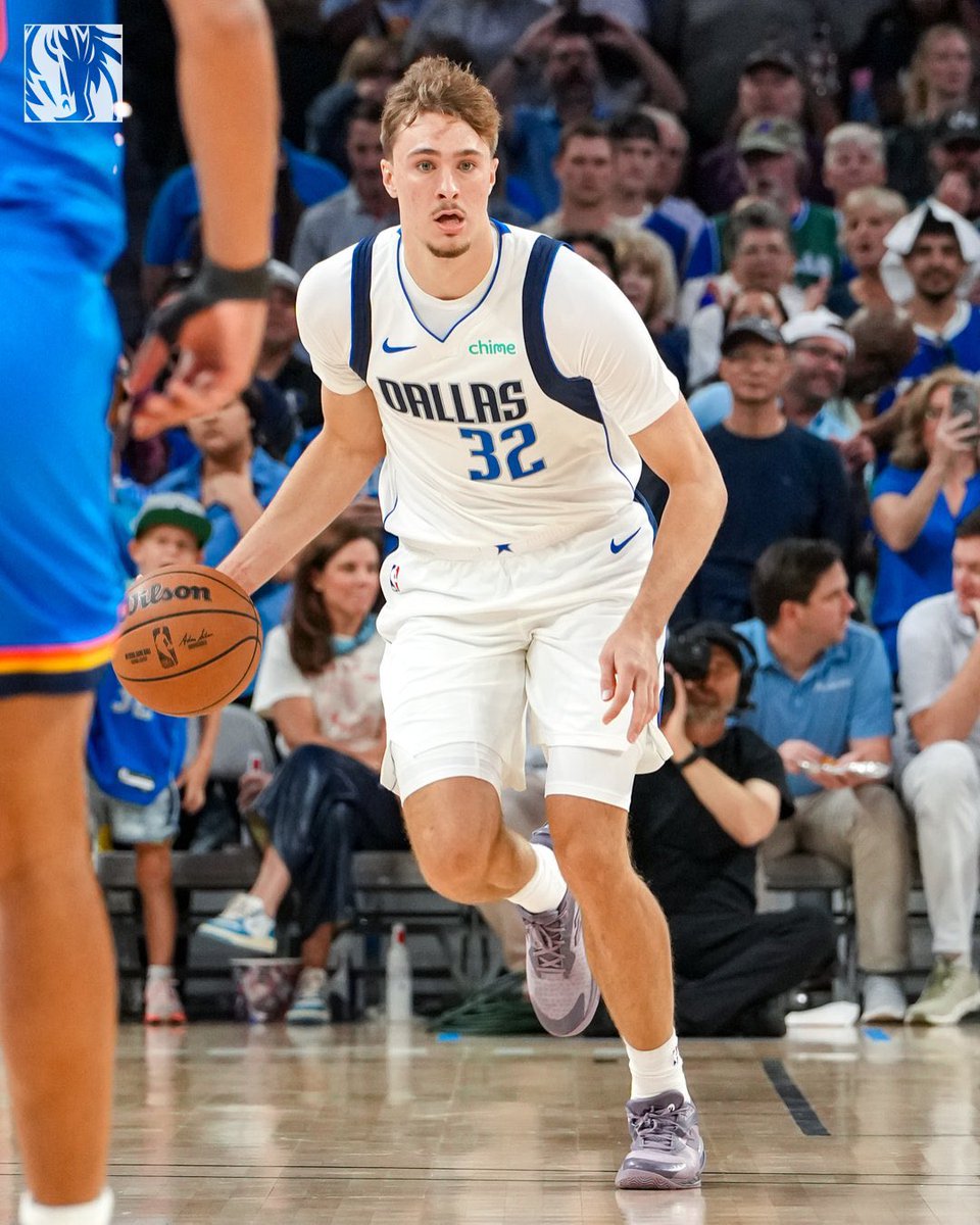 MavsMuse's tweet image. Thunder players went 1-8 (12%) from the field when guarded by Cooper Flagg tonight.