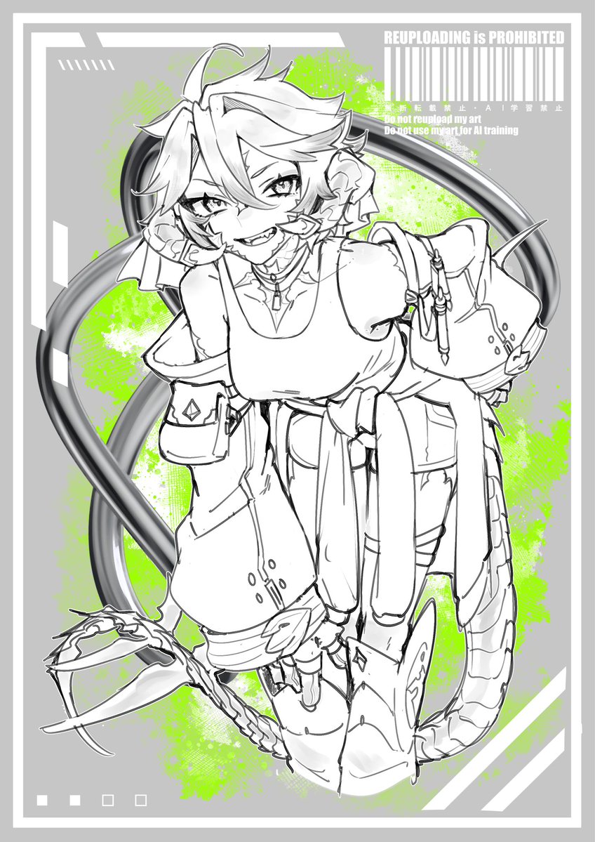 eri_74_14's tweet image. #メンテだしとにかくあなたの絵が好きって思ってくれるひとと出逢うために自分の推しイラストをそっと置いておく