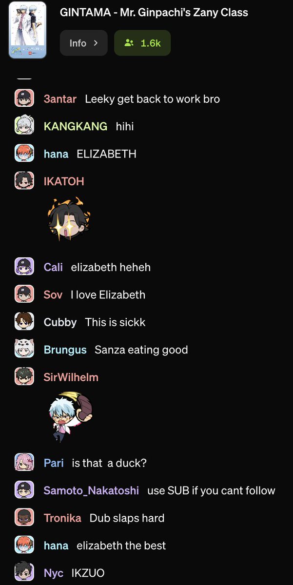 Everyone ready for some Gintama anime~
#animeLIVE