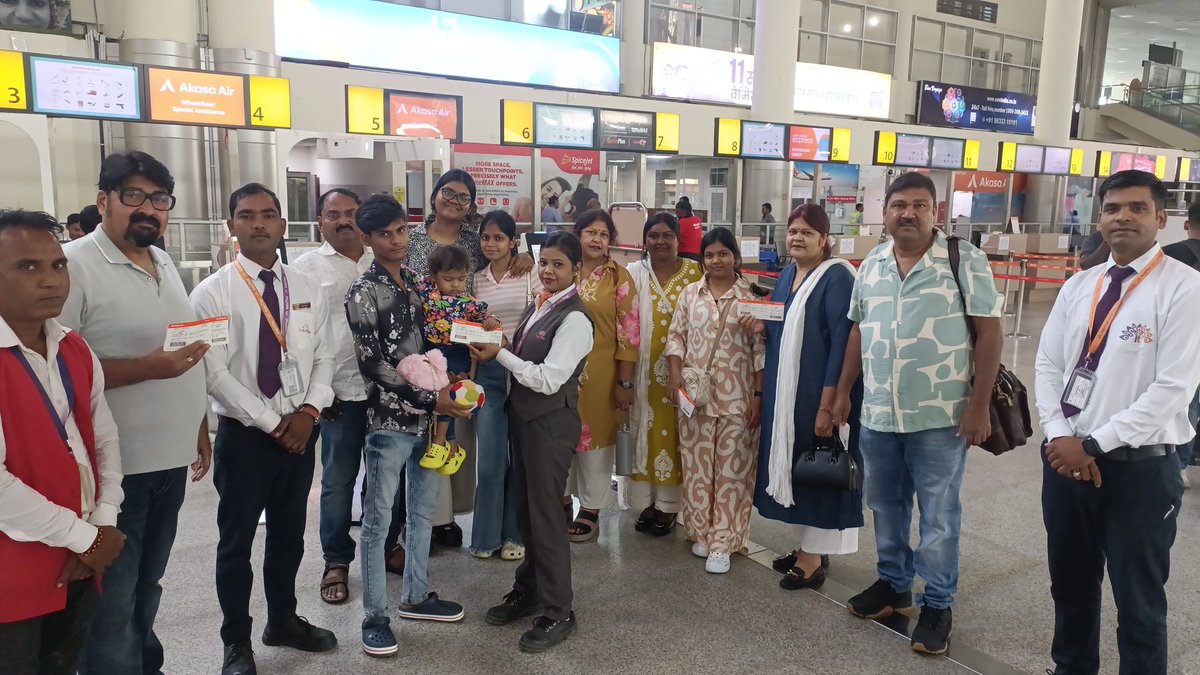 It's was out first time with akaksa air,It was good staff were to coperative.
Brijesh
Ms.anupma bhatia <a href="/AkasaAir/">Akasa Air</a>