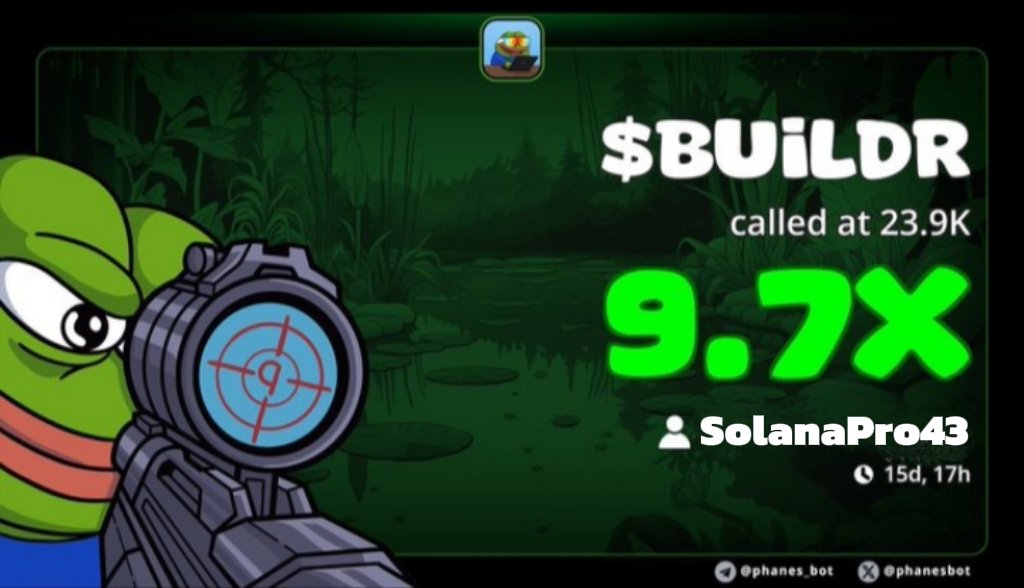 SolanaPro43's tweet photo. #BUILDR just hit 9X 💥💥💥
📲 Join the run : https://t.co/MJ26NSMkCY
5SFjpjNXo8mXPw9Mfx49jzWBhoiqFTsPm4DCKindpump
#Crypto #Solana #DOGE #zeudiners #helevier #trading #Altcoins #USA #LoveIslandUSA #memecoin #Australiatrader #LoveIslandUK https://t.co/OE8DjkfBUN