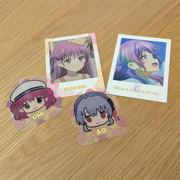 うみちゃんと蒼と静久が当たりました✨
次は紬が来るように＞＜