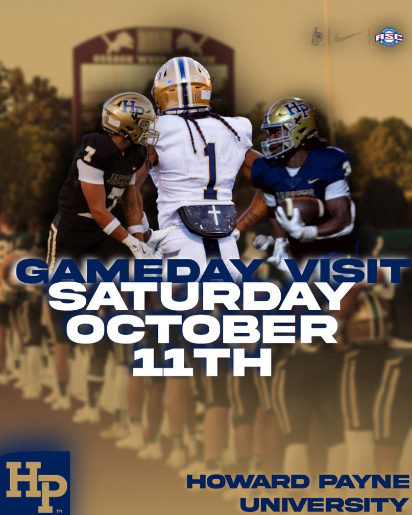 Thank you <a href="/CoachFujiwara/">Coach Fujiwara</a> for the invite to see <a href="/HPUFootball/">Howard Payne University Football</a> play this Saturday! Can’t wait!!

<a href="/FentressKicking/">Fentress Kicking</a> <a href="/CoachGZimmerman/">Galen Zimmerman</a> <a href="/DripFB/">Dripping Springs HS Football</a> <a href="/coachBrian_Egan/">Brian Egan</a> <a href="/PKA_TX/">Performance Kicking</a>