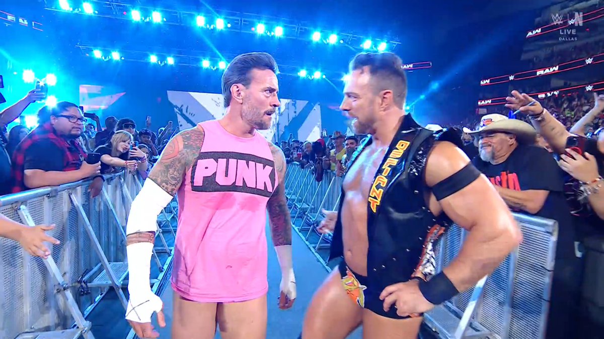 TIMWrestling's tweet image. CM YEAH! #RAWCL #WWERAW