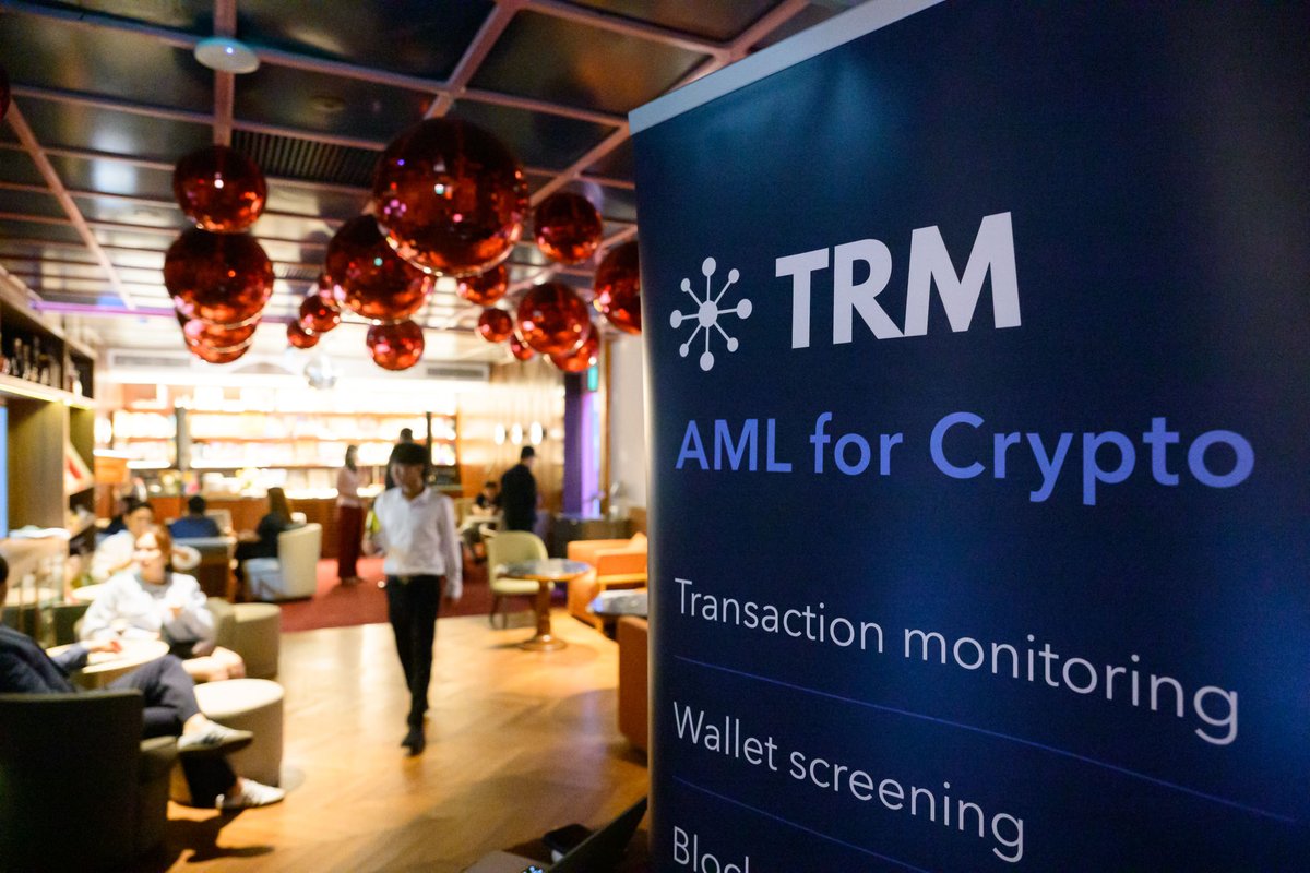 🇸🇬 Last week at #TOKEN2049, TRM Labs teamed up with @BitGo, @markets_edx,  and @getfailsafe to host an institutional mixer bringing together leaders  from digital assets, TradFi, and compliance. Thanks to everyone who