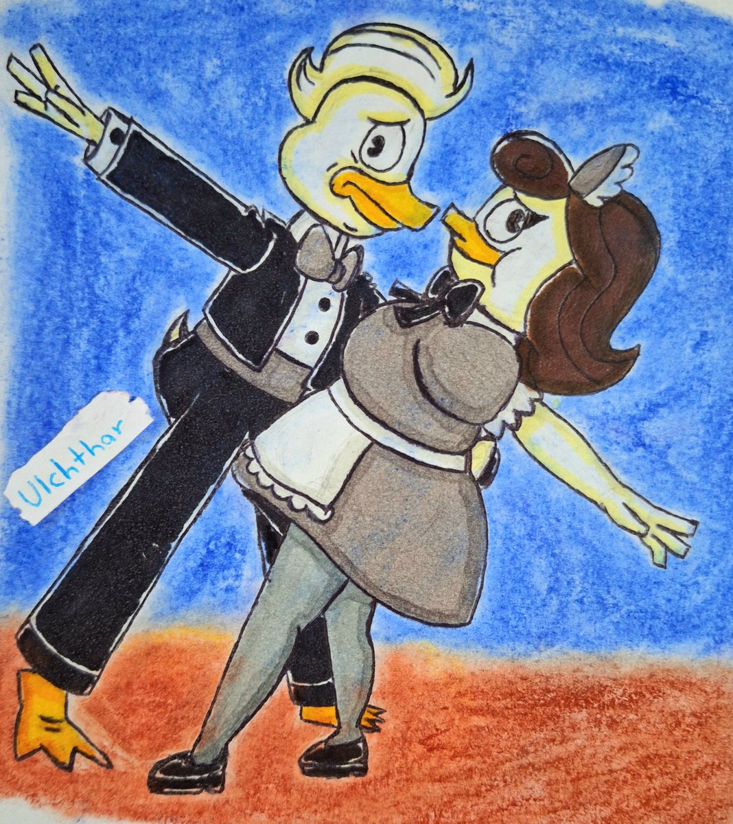 Ulchthar's tweet photo. Dancing 1/2
Them
#ducktales #ducktales2017 #msdrake #mrdrake #au #traditionalrt #traditional https://t.co/BuEeyk30vt
