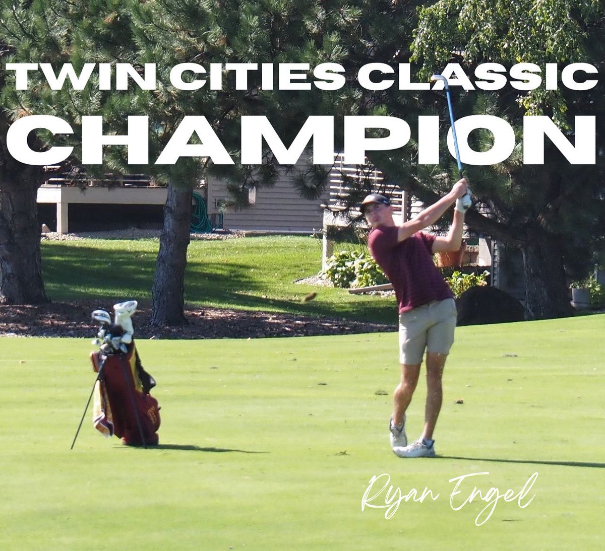 Capping off the fall season, Ryan Engel WINS the Twin Cities Classic, carding a blistering five under par 68 in his final round. What a way to finish! #rollcobbs🌽⛳️ #pulltogether