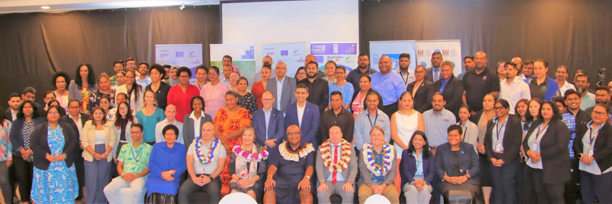 Strengthening digital safety &amp; cybersecurity in the Pacific is crucial. 

EU 🇪🇺 is proud to support Fiji’s National Scams Awareness Week through its Pacific Digital Economy Programme.

Charge d'affaires a.i Nereo García joined DPM <a href="/ManoaKamikamica/">Manoa Kamikamica</a> for the opening with AU🇦🇺
&amp; NZ🇳🇿