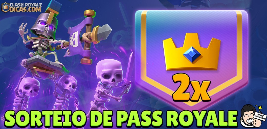 Sorteio de 2x Pass Royale Diamante no Discord – Saiba como participar!

🔗 clashroyaledicas.com/2025/10/sortei…

#ClashRoyale #ClashBR