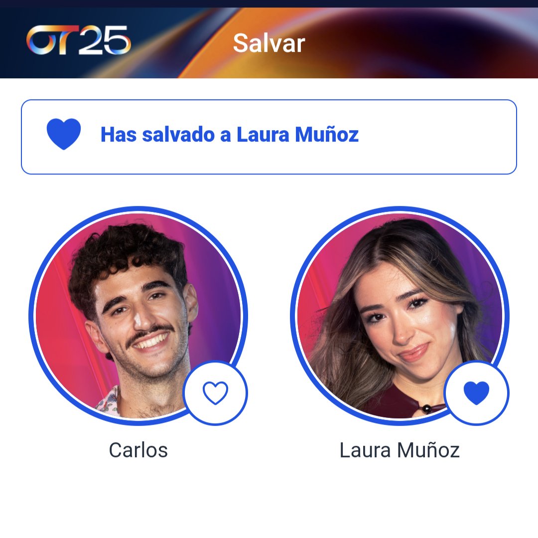 Porque es un concurso de cantar. Salvar Laura. #OTGala3