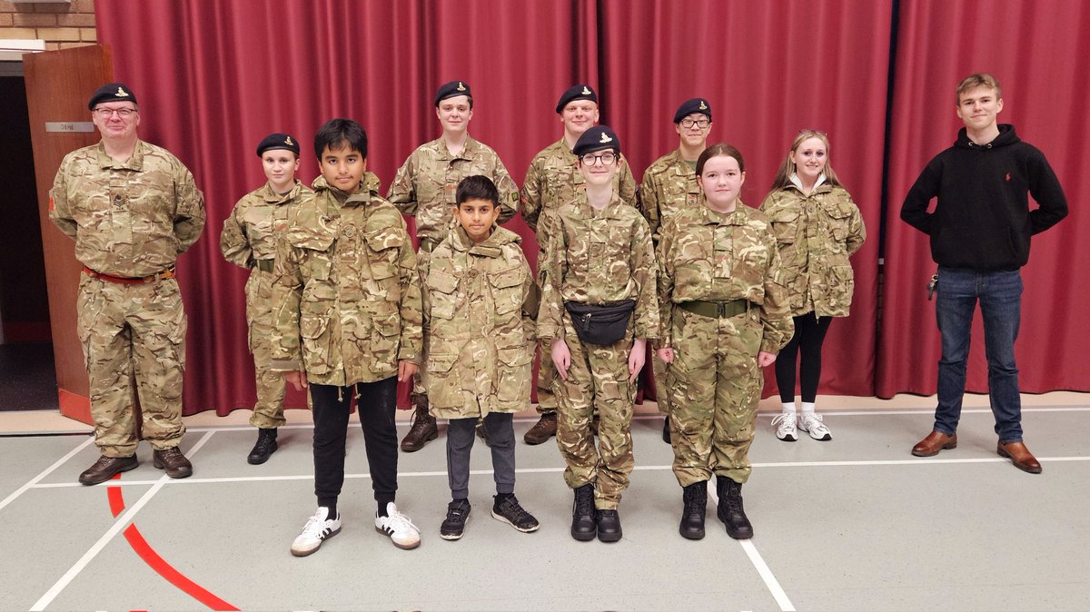 Breda Detachment this week where two Senior Cadets received the good news of some well deserved promotions.  Congratulations and very well done to newly promoted Cpl Trimble and SSgt Chen 👏👏

<a href="/ArmyCadets2NI/">Army Cadets Northern Ireland 2nd Battalion</a> <a href="/RFCANI/">RFCA NI</a> <a href="/ArmyCadetsUK/">Army Cadets UK</a> <a href="/royalartillery1/">Royal Artillery</a>