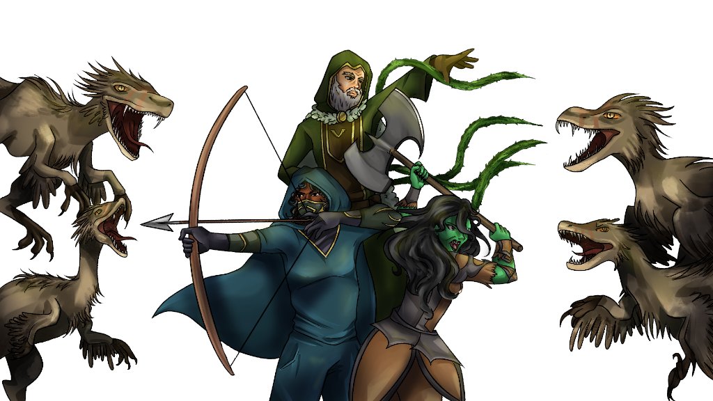 The combat rules chapter art got an upgrade. #ttrpg