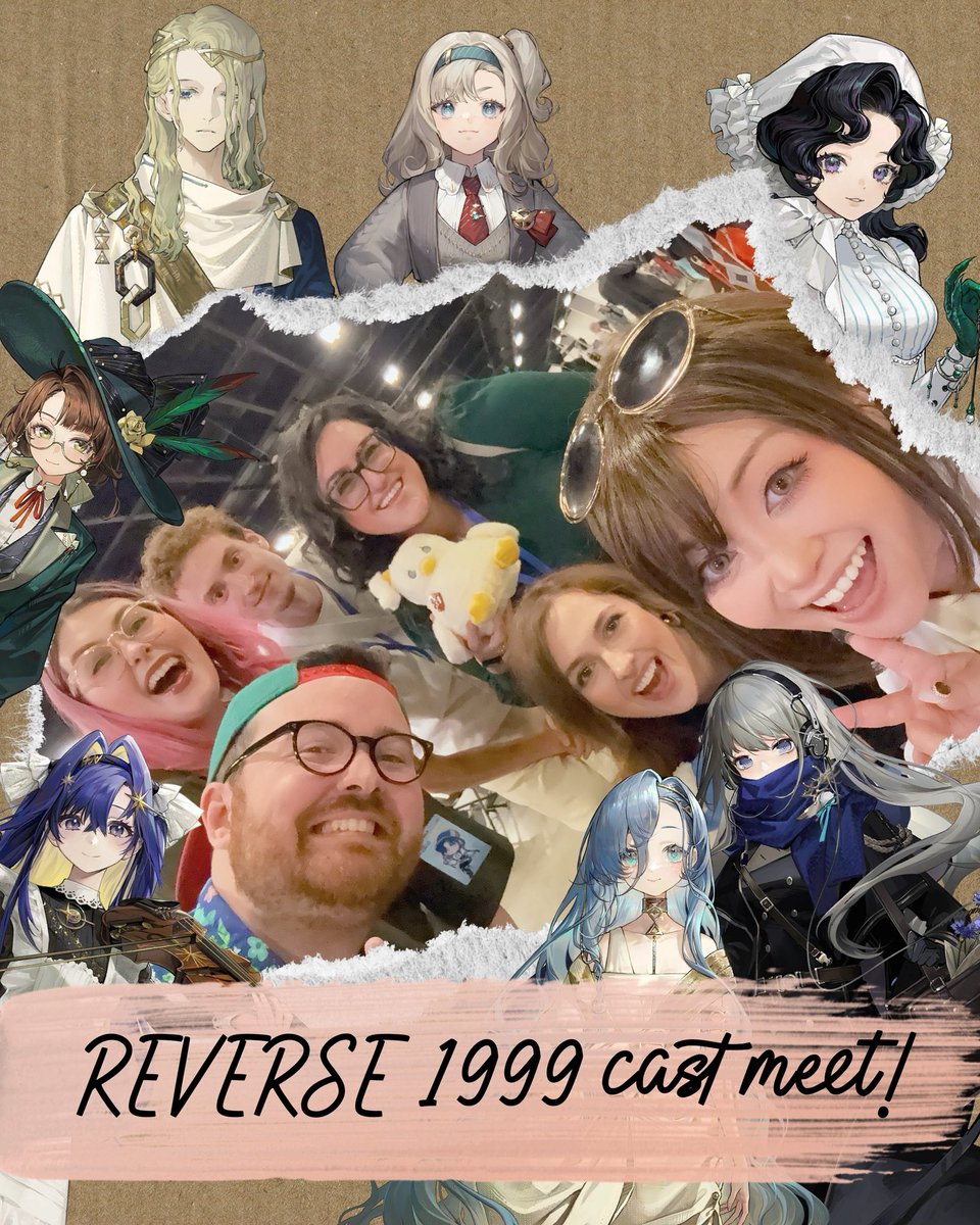 Risa♛Mei🌙 (@loverisamei) on Twitter photo YAYYY finally got to meet with my fellow cast mates from <a href="/Reverse1999_GL/">Reverse: 1999 | 2nd Anniv Version Available NOW</a> 🩵🩵🩵
Six: <a href="/Zacharyjmo/">Zak Farion</a>
Matilda: <a href="/LianaBdewi/">Liana Bdéwi</a>
Anjo Nala: meee
37 & Bkornblume: <a href="/EmilyStranges/">Emily Stranges</a>
Kakania & Voyager: <a href="/aiden_dawn/">Aiden Dawn</a>
Our wonderful panel host: <a href="/AdamCorky/">The Adam Corky</a> YAYYY finally got to meet with my fellow cast mates from <a href="/Reverse1999_GL/">Reverse: 1999 | 2nd Anniv Version Available NOW</a> 🩵🩵🩵
Six: <a href="/Zacharyjmo/">Zak Farion</a>
Matilda: <a href="/LianaBdewi/">Liana Bdéwi</a>
Anjo Nala: meee
37 & Bkornblume: <a href="/EmilyStranges/">Emily Stranges</a>
Kakania & Voyager: <a href="/aiden_dawn/">Aiden Dawn</a>
Our wonderful panel host: <a href="/AdamCorky/">The Adam Corky</a>
