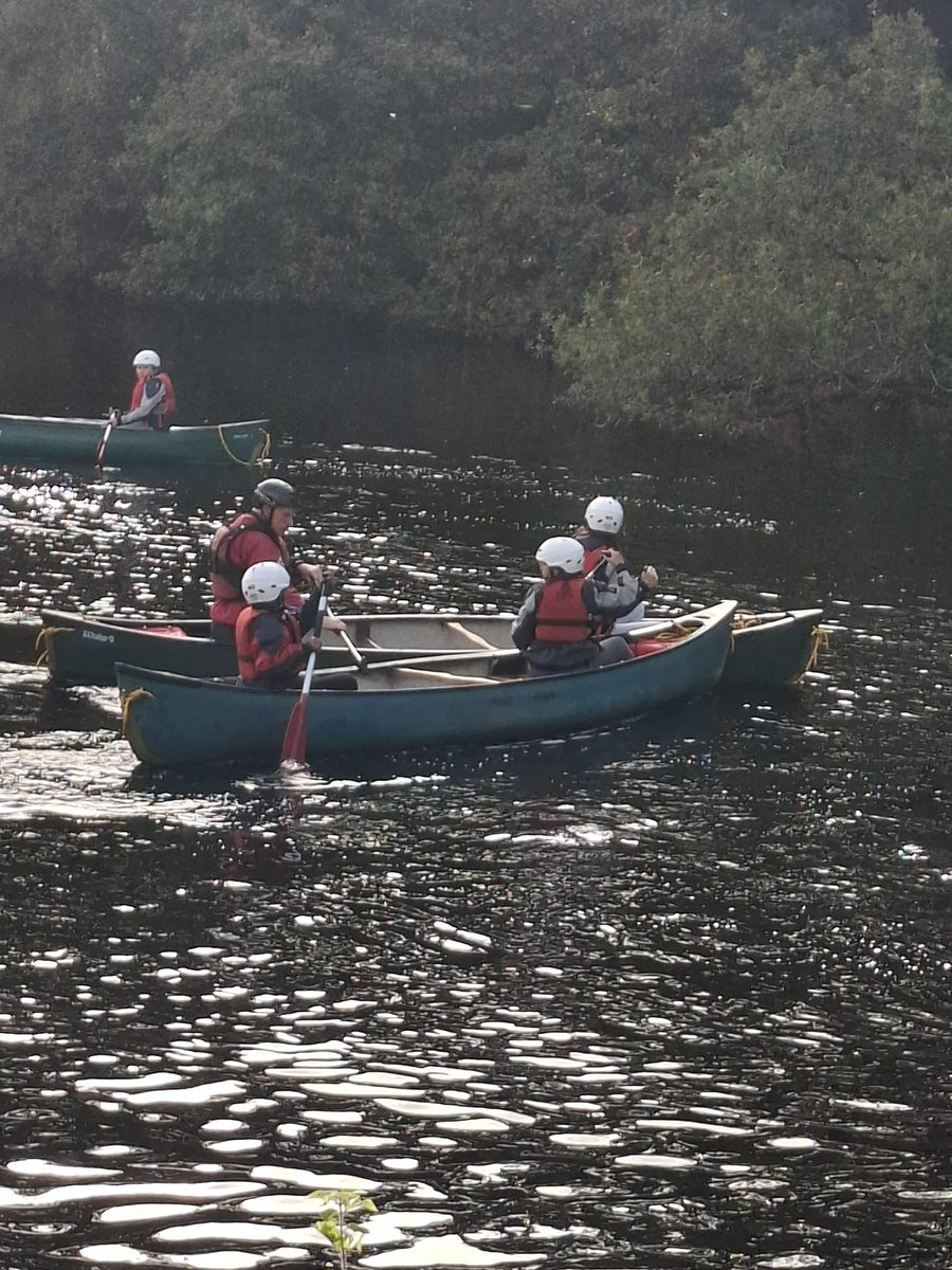 Red group have been Canoeing this afternoon and loved every minute .