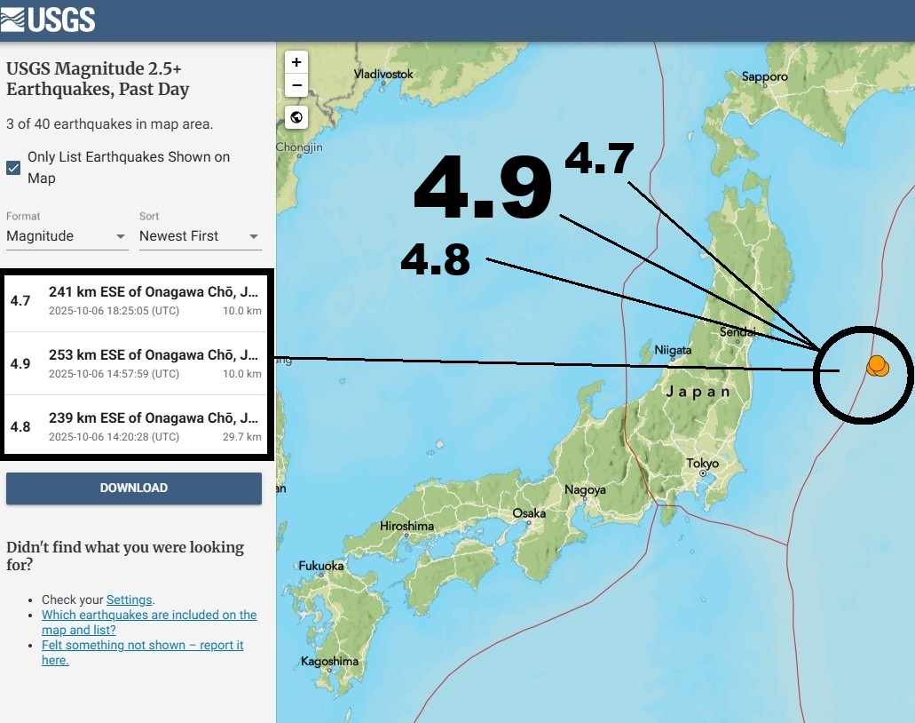 earthquakejapan tweet picture