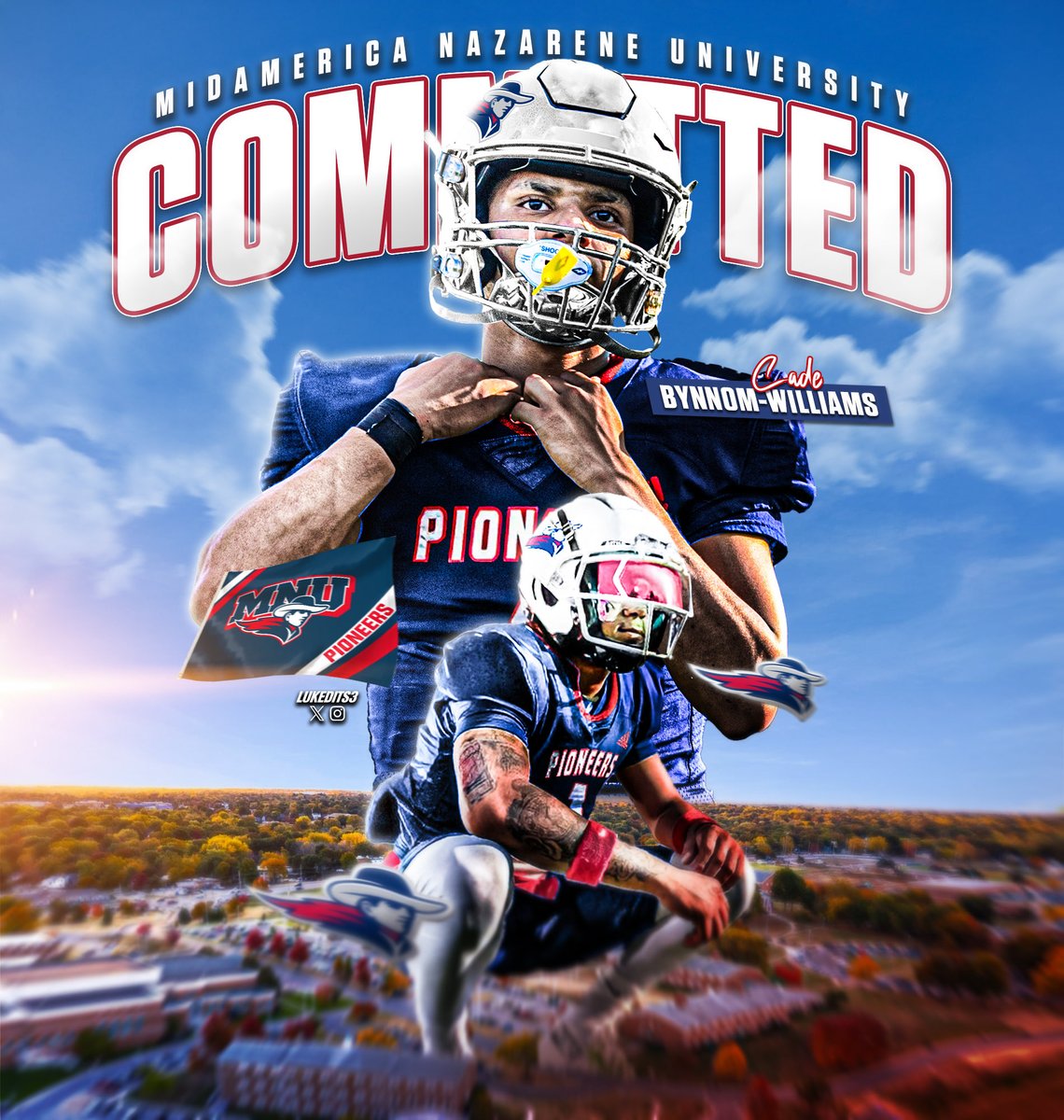 Cade Bynnom-Williams (@cadebynnomw) on Twitter photo If God is for me who can be against me! Thanks <a href="/CoachCollinsCj/">Cj Collins</a> and <a href="/MNUFootball_/">MNUFootball</a> for this amazing opportunity. 1000% committed!!!! <a href="/MNUFootball_/">MNUFootball</a> fans let's go win a Natty!!!!!@streetziam <a href="/CoachReedJ/">William Reed Johnson</a> <a href="/JRRecruiting/">Javier Rodriguez</a> <a href="/Coach__OMalley/">Coach O’Malley</a> If God is for me who can be against me! Thanks <a href="/CoachCollinsCj/">Cj Collins</a> and <a href="/MNUFootball_/">MNUFootball</a> for this amazing opportunity. 1000% committed!!!! <a href="/MNUFootball_/">MNUFootball</a> fans let's go win a Natty!!!!!@streetziam <a href="/CoachReedJ/">William Reed Johnson</a> <a href="/JRRecruiting/">Javier Rodriguez</a> <a href="/Coach__OMalley/">Coach O’Malley</a>