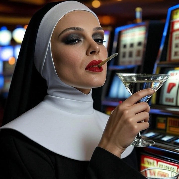 SluttySwiftie82's tweet image. 𝕽𝖊𝖇𝖊𝖑 𝖜𝖎𝖙𝖍 𝖆 𝖈𝖆𝖚𝖘𝖊. 🥀

#rebel #casino #nun #catholic