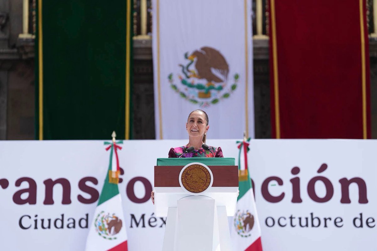 higinio_mtz's tweet photo. En mi anterior mensaje que escribí fue para felicitar a la Presidenta @Claudiashein por su Primer año de Gobierno y recordarle que, como decía #AMLO, nada ha dañado tanto al país, como la corrupción de sus gobernantes.
Apenas ella, no porque yo lo haya dicho, se refirió a la misma corrupción y dijo, entre otras cosas, lo siguiente:
"Lo contrario a la honestidad es la corrupción, la cual debe verse siempre como lo que es: una traición a todos los valores. La corrupción es deslealtad, por eso no puede tener cabida en nuestras instituciones, por eso debe sancionarse con firmeza y al mismo tiempo enaltecer la honestidad como principio de vida" expresó.
O sea no soy el único que lo dijo, ¡qué bueno que la Presidenta Sheinbaum diga cero corrupción y no a la impunidad!
¡¡Felicidades nuevamente Presidenta!!